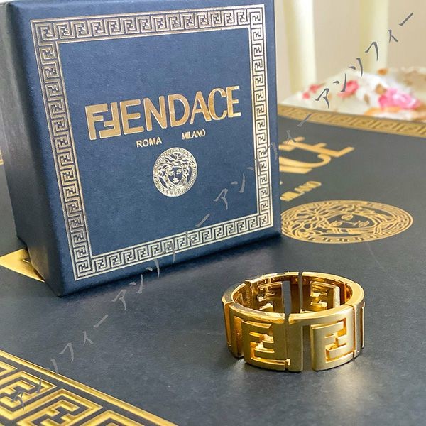 新デザイン【FENDACE】フェンディ×ヴェルサーチェ コピー 指輪 リング7AJ577B08F0CFK